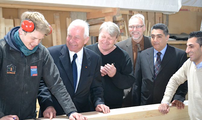 Zu Besuch bei Schulze Holzbau