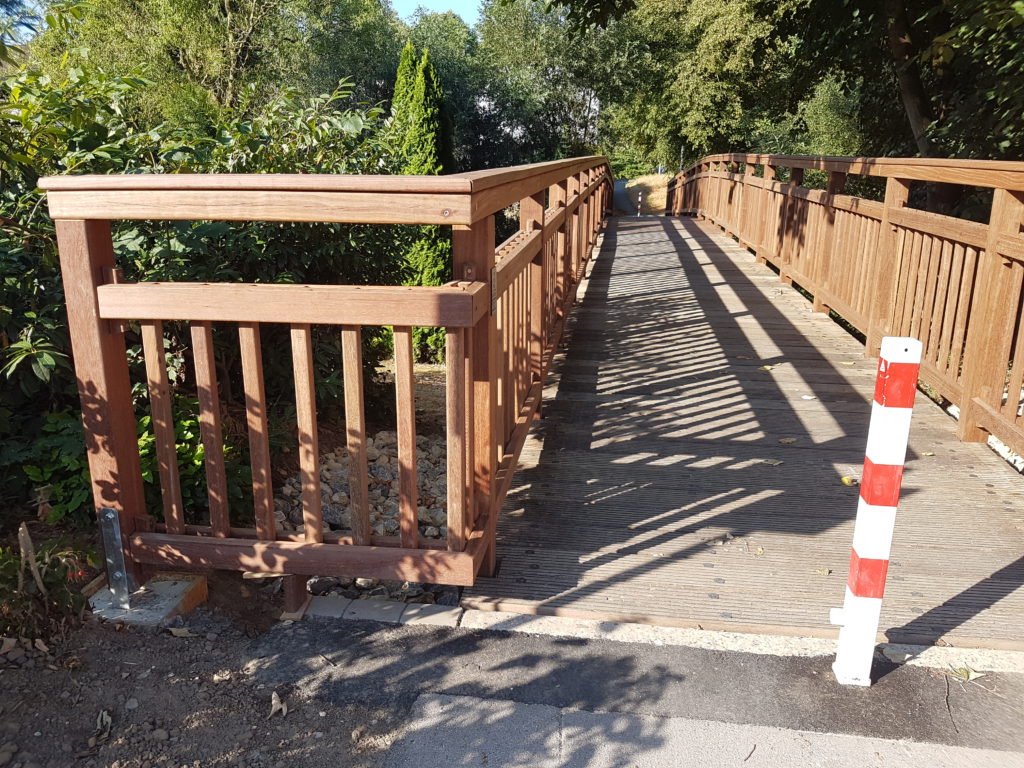 Brückensanierung - Im Sommer haben wir eine Brücke in Lage modernisiert