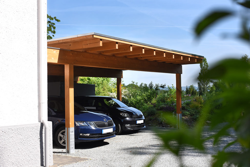 Carport aus Holz – modern & individuell - Individuell. Funktionell. Schön. Carports aus Holz.